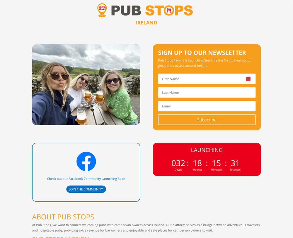 pub-stops-new-website new website pubstops